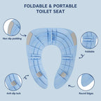 Foldable Travel Potty Seat for Kids – Safe, Portable & Hygienic