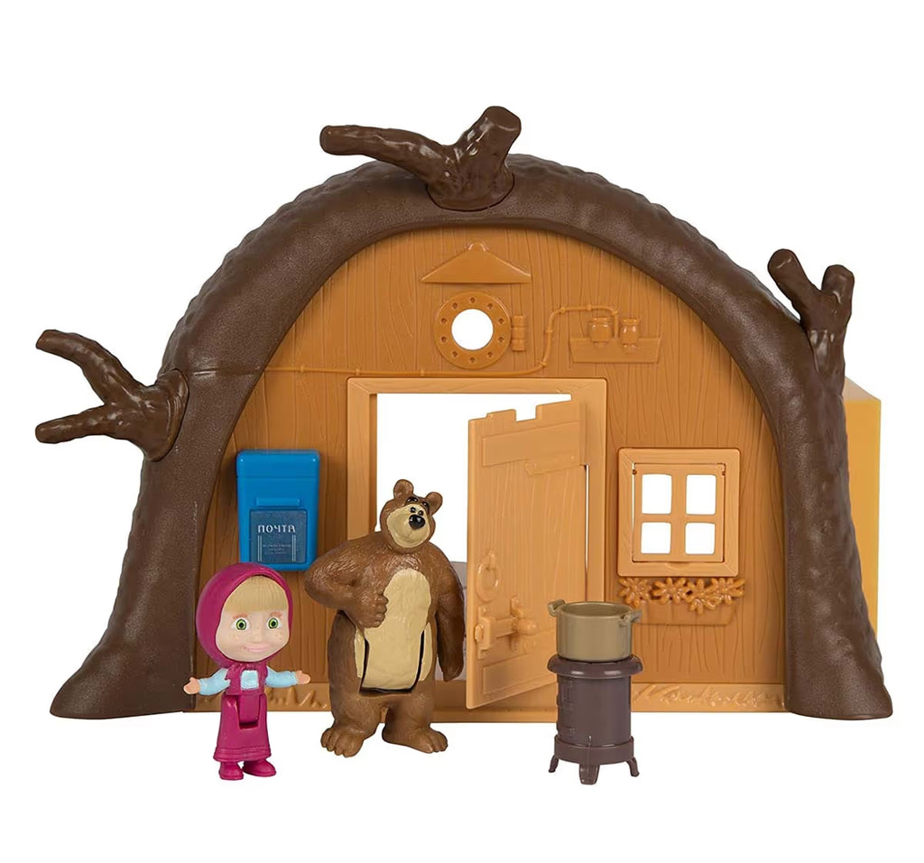 Masha and The Bear House Bear MASHA Packable 109301632 Masha and The Bear - Bear's Home Playset