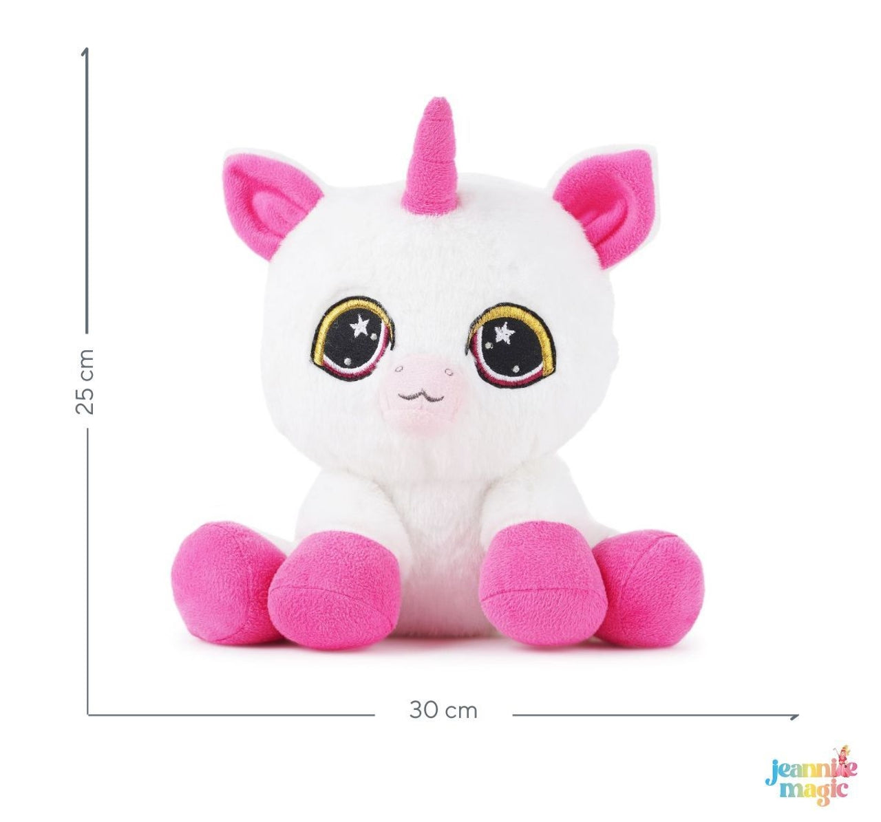 Jeannie Magic Vanilla Cupcake Mewnicorn Soft and Cuddly Toy, 0M+