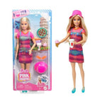 Barbie Doll Set with Clothes & Accessories, Pink Passport Italy Adventures, Includes Blonde Doll & Food Pieces