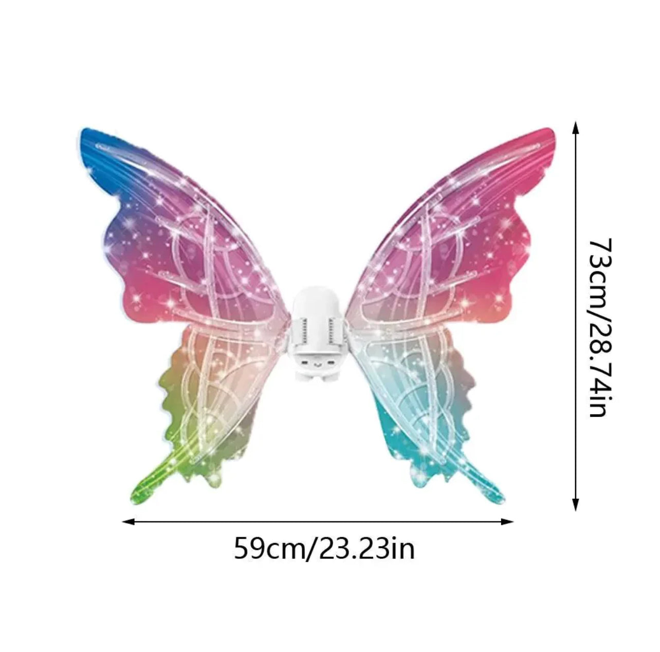Electric Fairy Wings - Musical with Glowing Lights
