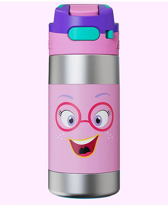 Rabitat Clean Lock Insulated Stainless Steel Sipper Water Bottle Sizzle - 410 ml