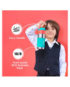 Rabitat Clean Lock Insulated Stainless Steel Sipper Water Bottle Sizzle - 410 ml