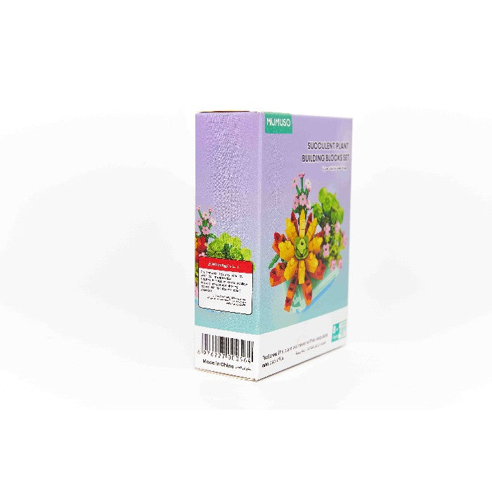 Mumuso Succulent Plant Building Blocks Set (207 Pcs)