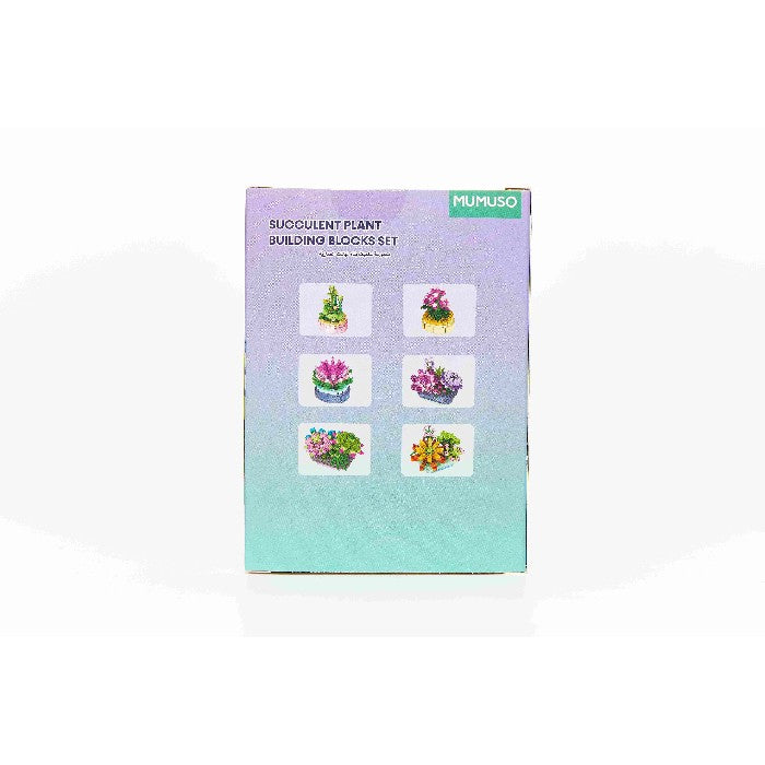 Mumuso Succulent Plant Building Blocks Set (207 Pcs)