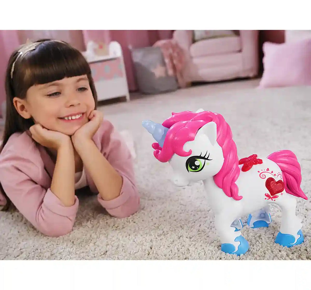 Dragon I Little Unicorn Touch and Talk Electronic Dinosaur Toys for Kids 2Y+, Multicolour - Dragon I