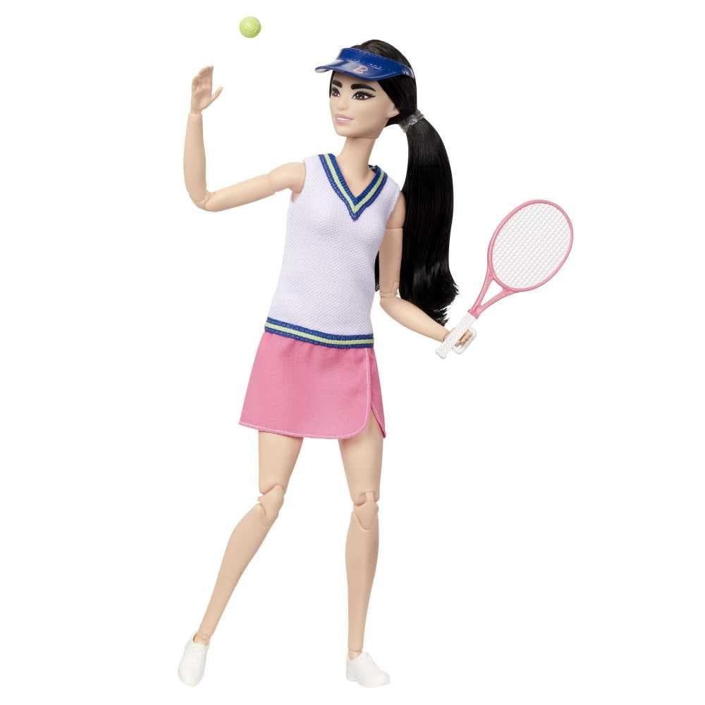 Barbie Doll Accessories Career Tennis Player Doll with Racket and Ba