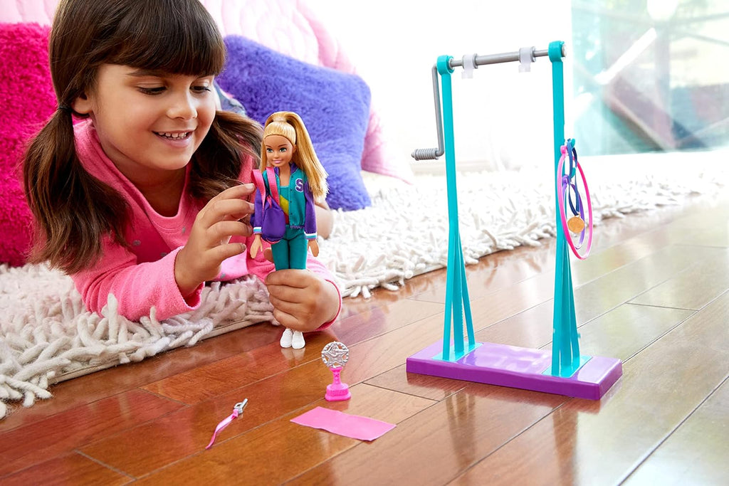 Barbie Team Stacie™ Doll and Gymnastics Playset