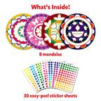 Dot it! - Mandala Art | No Mess Sticker Art (ages 3-7)