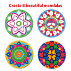 Dot it! - Mandala Art | No Mess Sticker Art (ages 3-7)