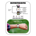 SPIKY Analog Watch for Kids | Unicorn Designer Printed Strap | Water Resistant | Stylish Unisex Best Birthday Gift | Analogue Wrist Watches for Girls & Boys | Age 2-14 yrs
