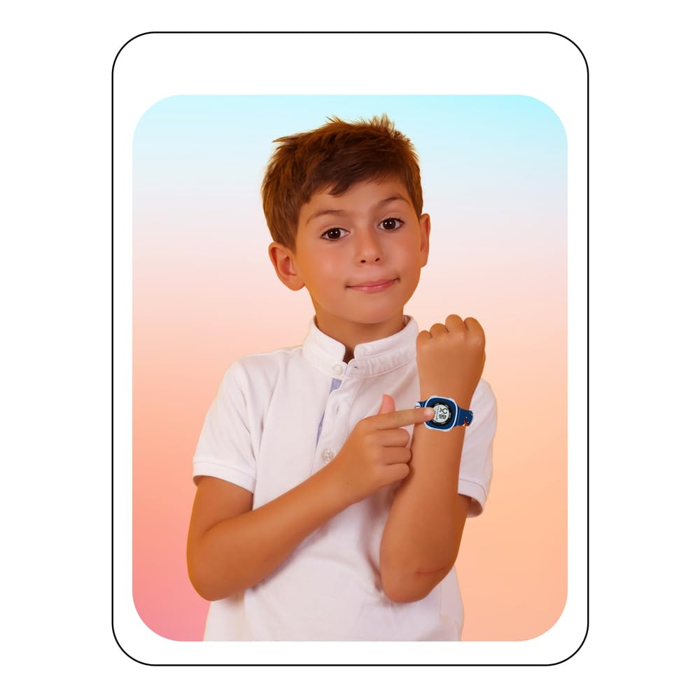 SPIKY Digital Sports Watch for Kids | Multifunctional, Luminous Display, Alarm | Water Resistant & Printed Silicone Strap | Best Birthday Gift Wrist Watches for Girls & Boys | Age 2-14 yrs