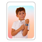 SPIKY Digital Sports Watch for Kids | Multifunctional, Luminous Display, Alarm | Water Resistant & Printed Silicone Strap | Best Birthday Gift Wrist Watches for Girls & Boys | Age 2-14 yrs