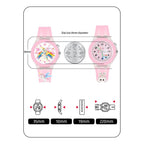 SPIKY Analog Watch for Kids | 3D Cartoon | 7 Multicolor LED Luminous Lights with Silicone Strap | Unisex Best Birthday Gift | Analogue Wrist Watches for Boys & Girls | Age 3-10 yrs