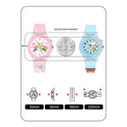 SPIKY Analog Watch for Kids | 3D Cartoon | 7 Multicolor LED Luminous Lights with Silicone Strap | Unisex Best Birthday Gift | Analogue Wrist Watches for Boys & Girls | Age 3-10 yrs
