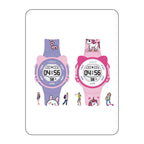 SPIKY Cat Ears Digital Sports Watch for Kids | Multifunctional with Luminous Display & Alarm | Water Resistant & Silicone Strap | Best Birthday Gift Wrist Watches for Girls & Boys | Age 2-14 yrs