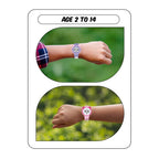 SPIKY Cat Ears Digital Sports Watch for Kids | Multifunctional with Luminous Display & Alarm | Water Resistant & Silicone Strap | Best Birthday Gift Wrist Watches for Girls & Boys | Age 2-14 yrs
