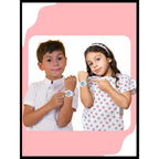 SPIKY Analog Watch for Kids | 3D Cartoon | 7 Multicolor LED Luminous Lights with Silicone Strap | Unisex Best Birthday Gift | Analogue Wrist Watches for Boys & Girls | Age 3-10 yrs