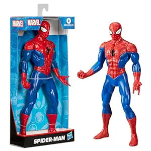 Marvel Spiderman Action Figure (9.5 Inches, Multicolor), Toys for Kids Ages 4 and Up (E6358AS00)