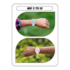 SPIKY Analog Watch for Kids | 3D Cartoon | 7 Multicolor LED Luminous Lights with Silicone Strap | Unisex Best Birthday Gift | Analogue Wrist Watches for Boys & Girls | Age 3-10 yrs