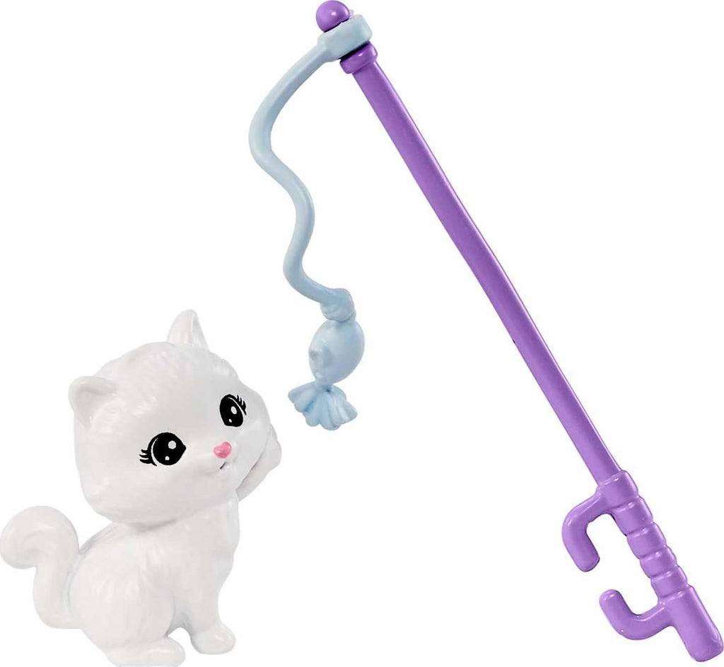 Barbie Doll, Blonde, and Playset with 3 Puppies, Bathtub and Accessories, Gift for 3 to 7 Year Olds