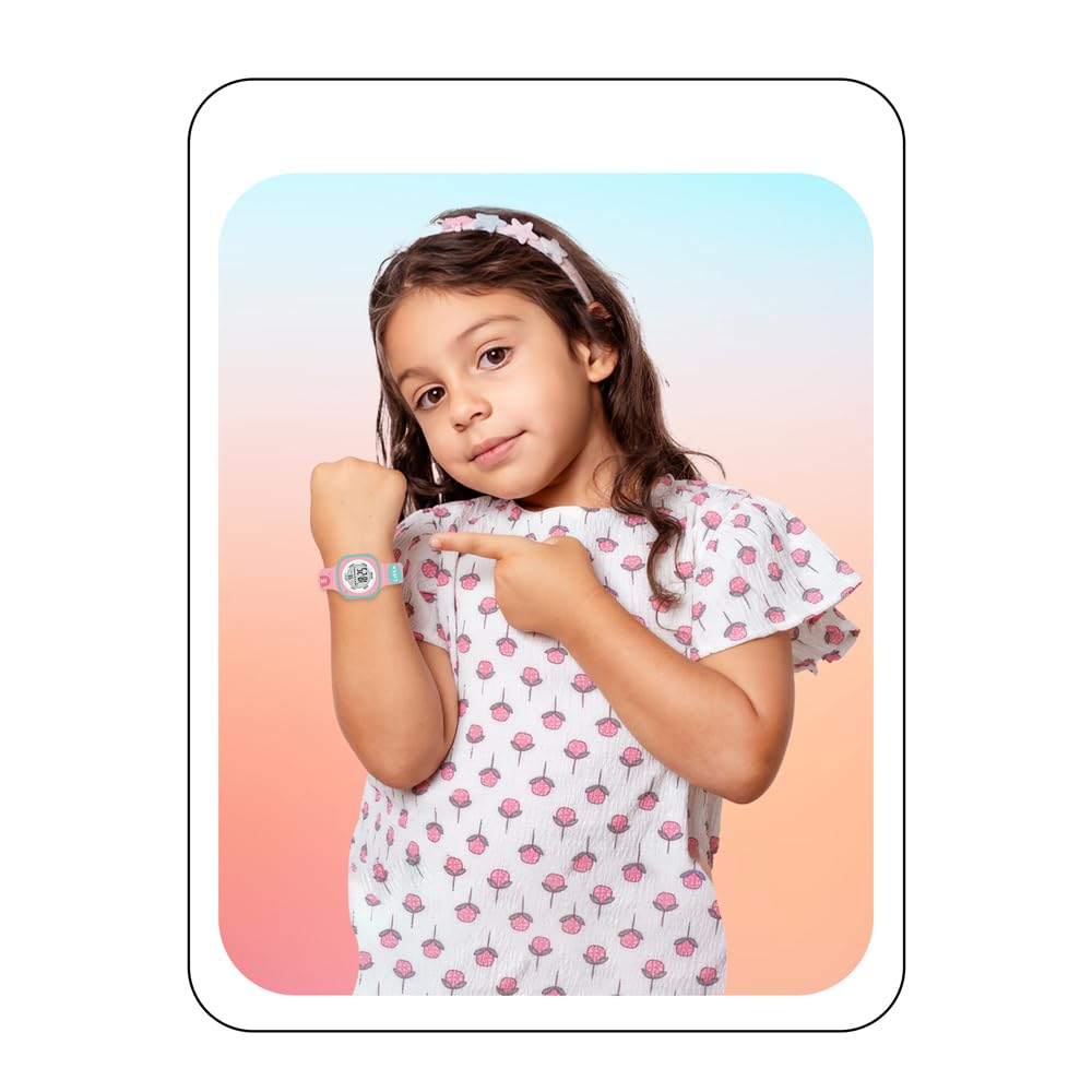 SPIKY Digital Sports Watch for Kids | Multifunctional, Luminous Display, Alarm | Water Resistant & Printed Silicone Strap | Best Birthday Gift Wrist Watches for Girls & Boys | Age 2-14 yrs