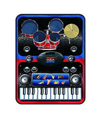 2-in-1 Musical jam playmat (Carpet Piano), Musical Toy for Kids Above 3 Years (Multi-Color)