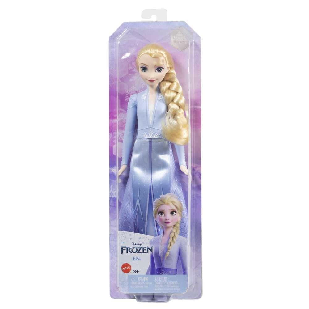 Mattel Princess Dolls, New for 2023, Elsa Posable Fashion Doll with Signature Clothing and Accessories, Frozen 2 Movie Toys