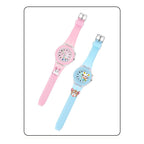 SPIKY Analog Watch for Kids | 3D Cartoon | 7 Multicolor LED Luminous Lights with Silicone Strap | Unisex Best Birthday Gift | Analogue Wrist Watches for Boys & Girls | Age 3-10 yrs