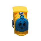 Webby Classic Toy Train Set with Track | Battery Operated Railway Set | Rakhi/Raksha Bandhan/Birthday Gift for Boys & Girls| Train Set with DIY Railway Tracks for Kids (31 Pieces)