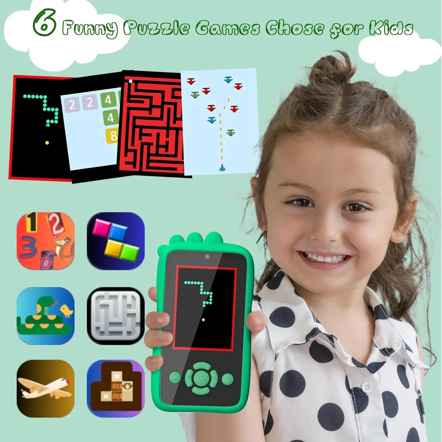 Kids Smartphone - Camera, Games, Music, Fun !!