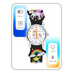 SPIKY Analog Watch for Kids | Unicorn Designer Printed Strap | Water Resistant | Stylish Unisex Best Birthday Gift | Analogue Wrist Watches for Girls & Boys | Age 2-14 yrs