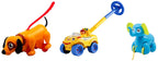 Giggles Funskool Walk N Drive Truck, Fun & Development Toy for Babies, Encourage Walking in Infants, Improve Balance & Coordination, Stimulate Senses, Multicolour, Gift Set for Kids, Ages 18+ Months