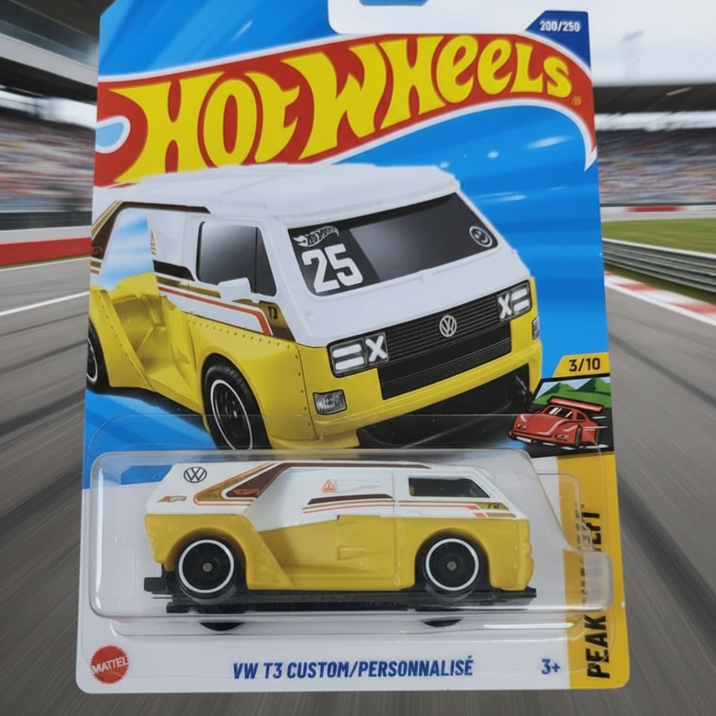 Hot Wheels Q case 2025 Vehicle Collection - Vw T3 Custom / Personnalise