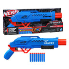 Nerf Alpha Strike Claw Qs-4 Blaster 4 Official Nerf Elite Foam Darts,Multicolor