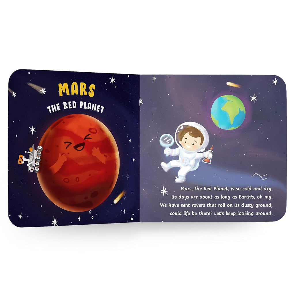 My Little Book of Planets: Rhyming & Illustrated Solar System Board Book for Kids | Fun Learning About Planets for Toddlers & Preschoolers | Ages 3+ ... | Book for 3+ [Penguin Early Learning Series]