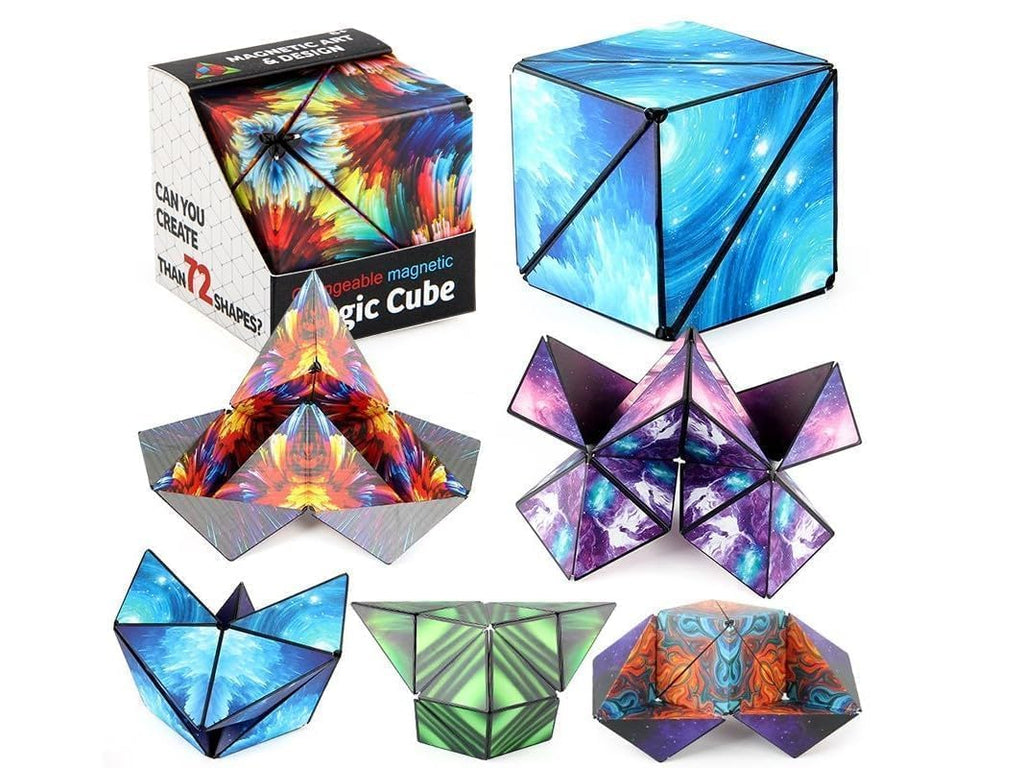 Magic Cube Shape Shifting Puzzle Box Transforms Into Over 70 Shapes