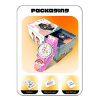 SPIKY Analog Watch for Kids | Unicorn Designer Printed Strap | Water Resistant | Stylish Unisex Best Birthday Gift | Analogue Wrist Watches for Girls & Boys | Age 2-14 yrs