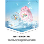 SPIKY Analog Watch for Kids | 3D Cartoon | 7 Multicolor LED Luminous Lights with Silicone Strap | Unisex Best Birthday Gift | Analogue Wrist Watches for Boys & Girls | Age 3-10 yrs