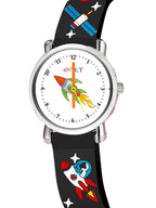 SPIKY Analog Watch for Kids | Unicorn Designer Printed Strap | Water Resistant | Stylish Unisex Best Birthday Gift | Analogue Wrist Watches for Girls & Boys | Age 2-14 yrs