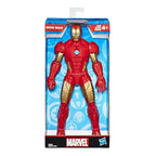 Marvel Mighty Hero Series Iron Man Action Figure, 9.5-Inch Poseable Super Hero Toy for Kids 4 and Up