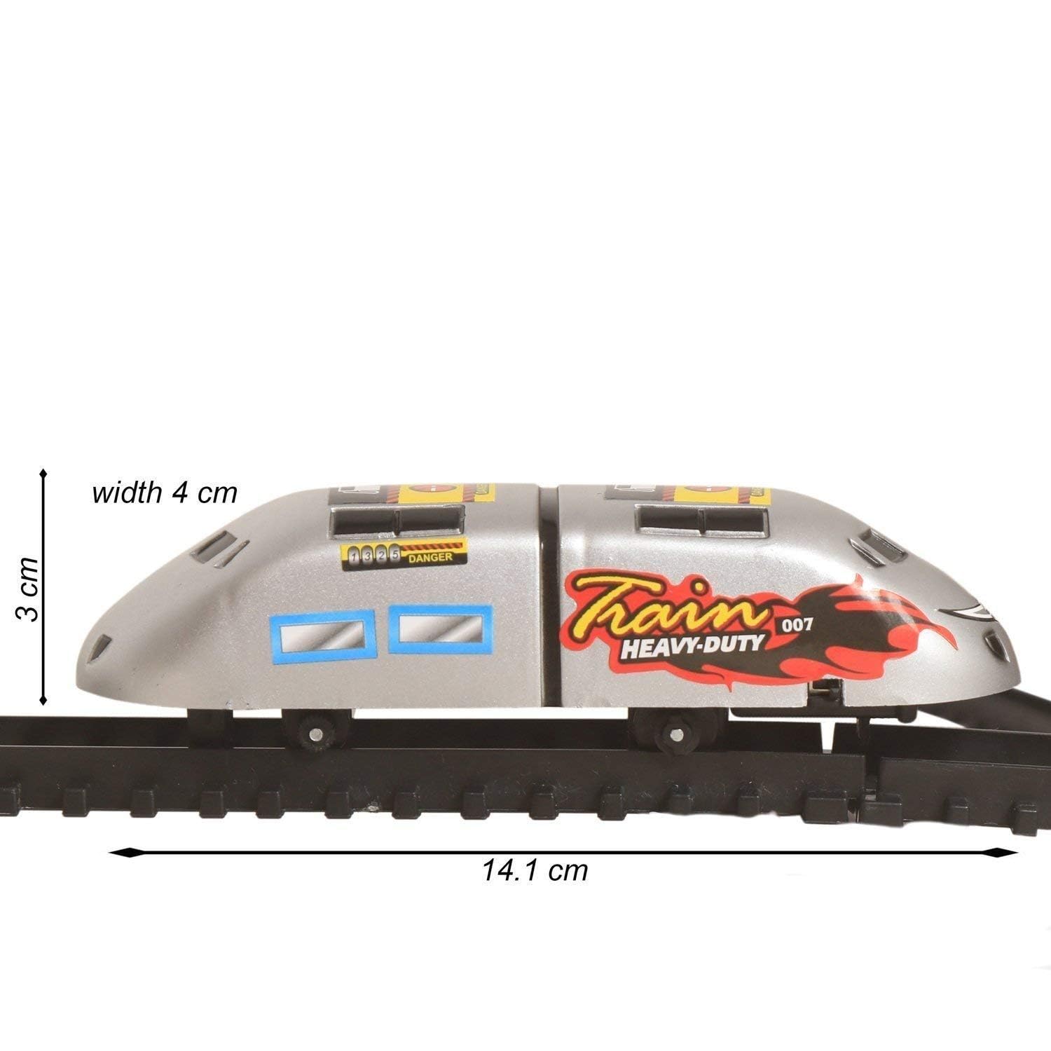 Magicwand Battery Operated High Speed Bullet Train| Electric Toy Train| Toy Train with Large Track Set for Kids[Pack of 2 Train Sets]