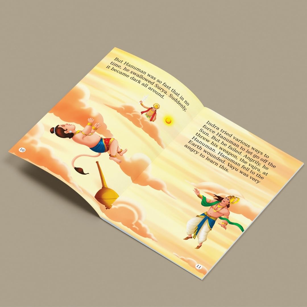 My First Mythology Tale (Illustrated) (Set of 5 Books) - Mahabharata, Krishna, Hanuman, Ganesha, Ramayana - Story Book for Kids