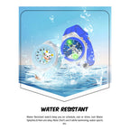 SPIKY Analog Watch for Kids | 3D Cartoon | 7 Multicolor LED Luminous Lights with Silicone Strap | Unisex Best Birthday Gift | Analogue Wrist Watches for Boys & Girls | Age 3-10 yrs