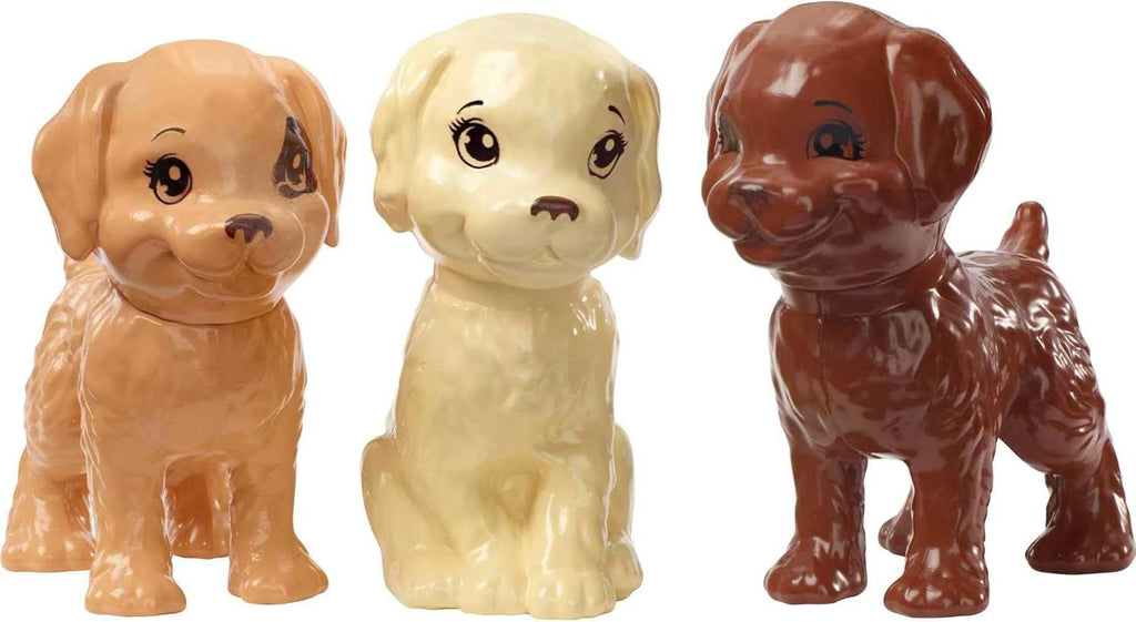 Barbie Doll, Blonde, and Playset with 3 Puppies, Bathtub and Accessories, Gift for 3 to 7 Year Olds