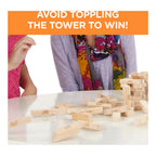 Hasbro Gaming Original Jenga Stacking Tower Game, Fun for Kids & Families, Birthday Gift Toys for Kids Ages 6+, for 1 or More Players