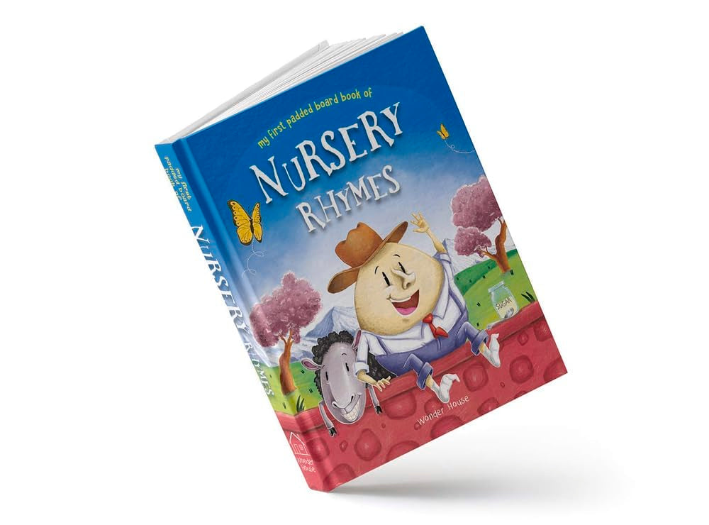 Nursery Rhymes – Board Book for Kids (My First Book Series): Illustrated Collection of Classic Rhymes Like Twinkle Twinkle, Humpty Dumpty, Jack and Jill & More | Early Learning Rhythm & Rhyme Book for Babies, Toddlers & Preschoolers | Ages 2–6 Years
