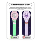 SPIKY Analog Watch for Kids | 3D Cartoon | 7 Multicolor LED Luminous Lights with Silicone Strap | Unisex Best Birthday Gift | Analogue Wrist Watches for Boys & Girls | Age 3-10 yrs