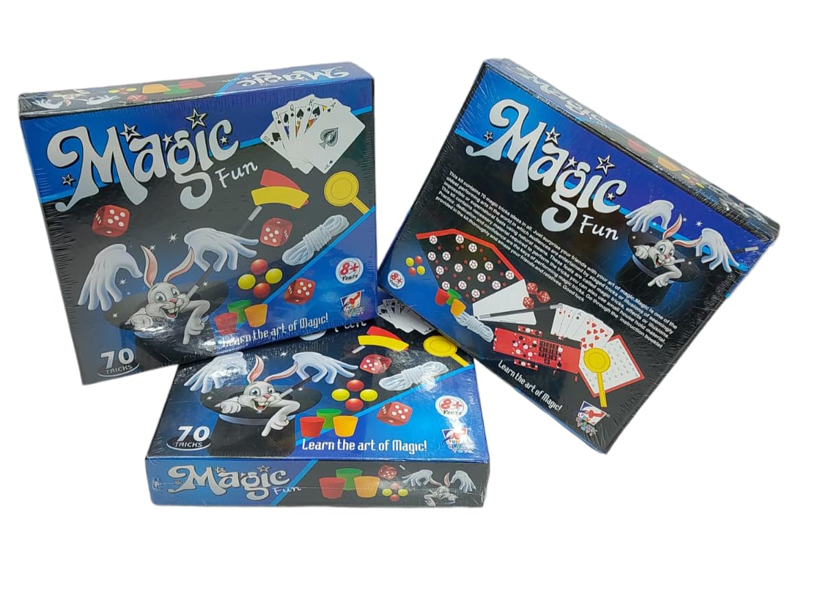 Magic Fun 70 Tricks| Board Games|For Kids |, Blue