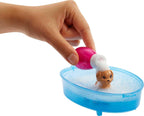 Barbie Doll, Blonde, and Playset with 3 Puppies, Bathtub and Accessories, Gift for 3 to 7 Year Olds
